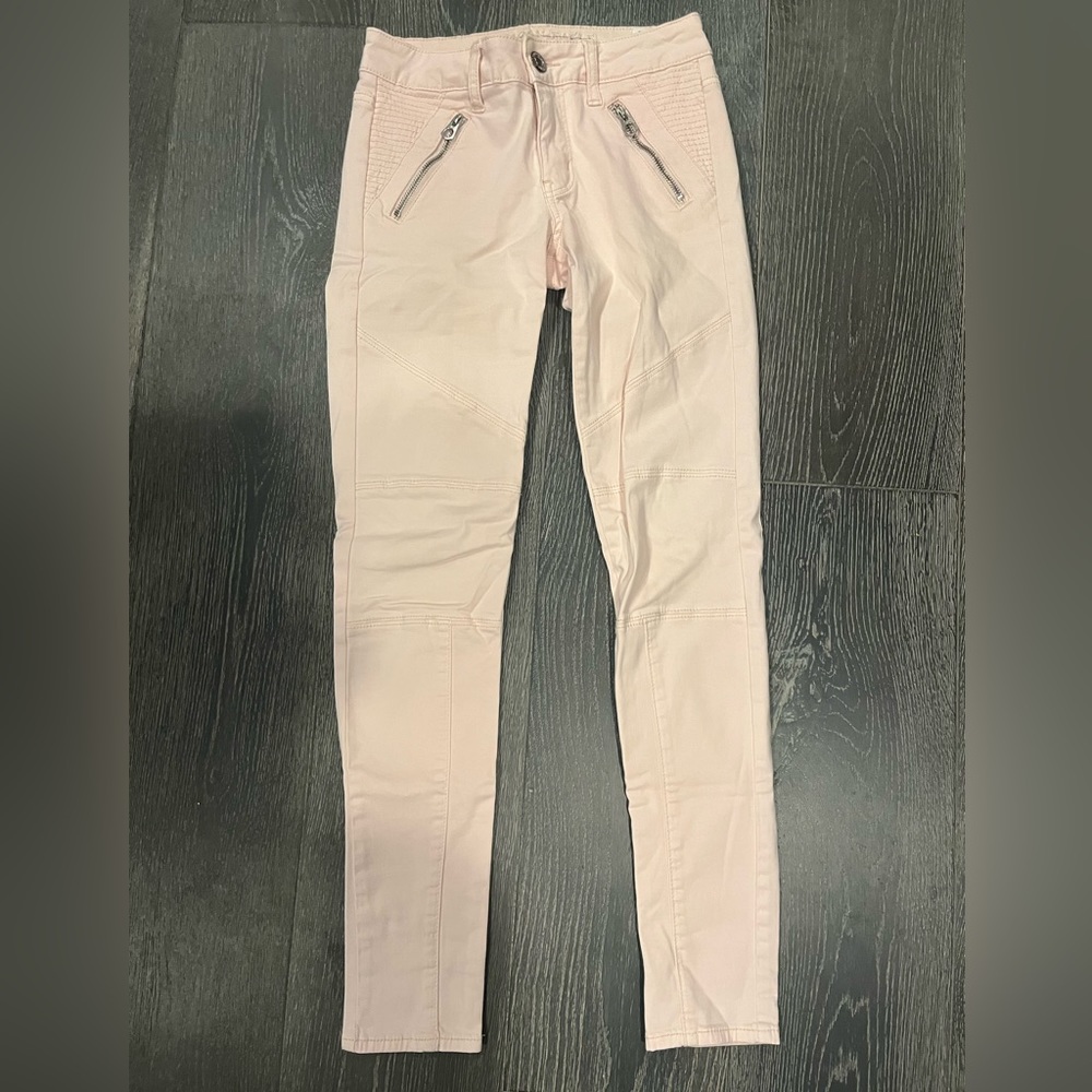 American Eagle Pink Skinny Pants